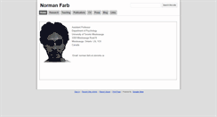 Desktop Screenshot of normanfarb.com